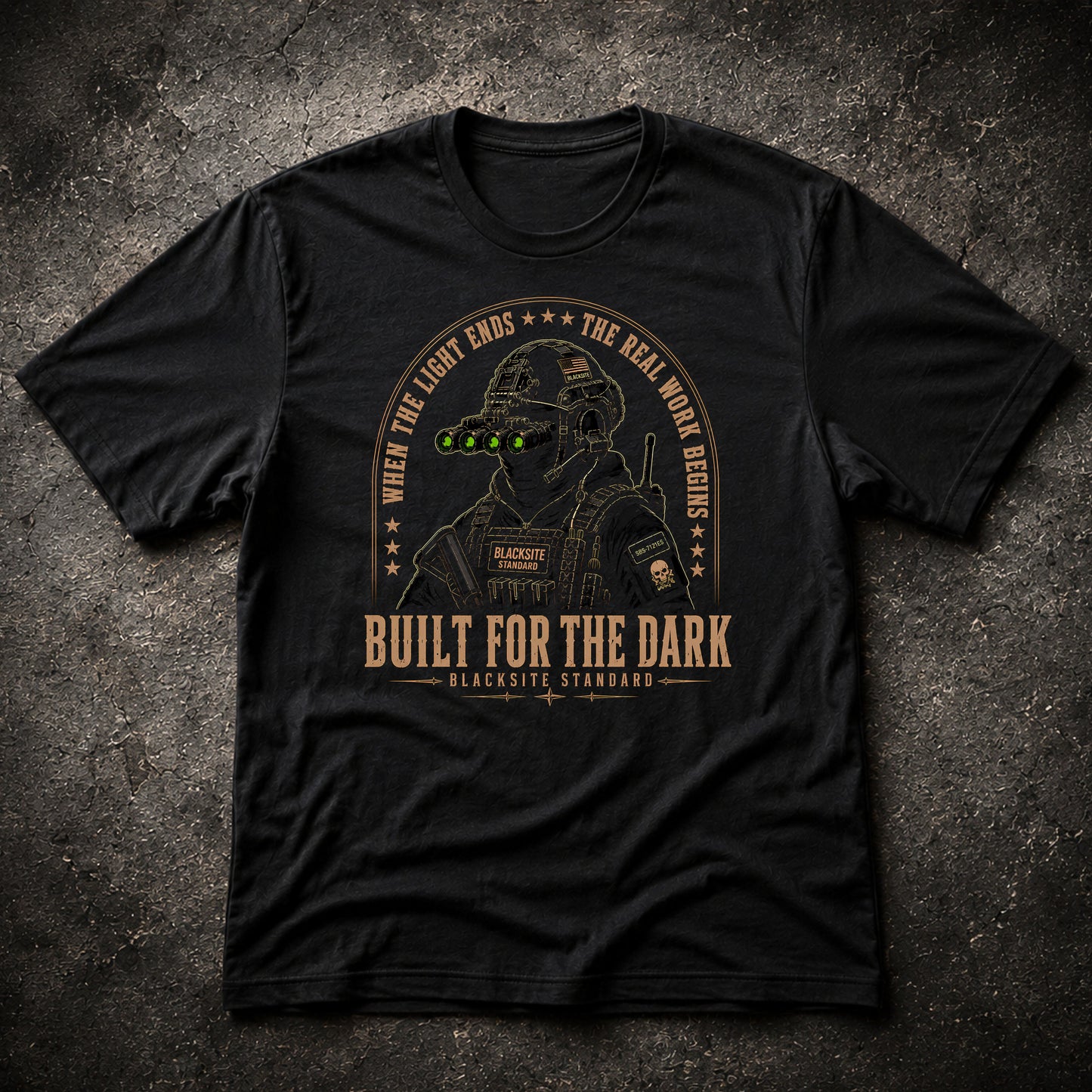 Built For The Dark T‑Shirt