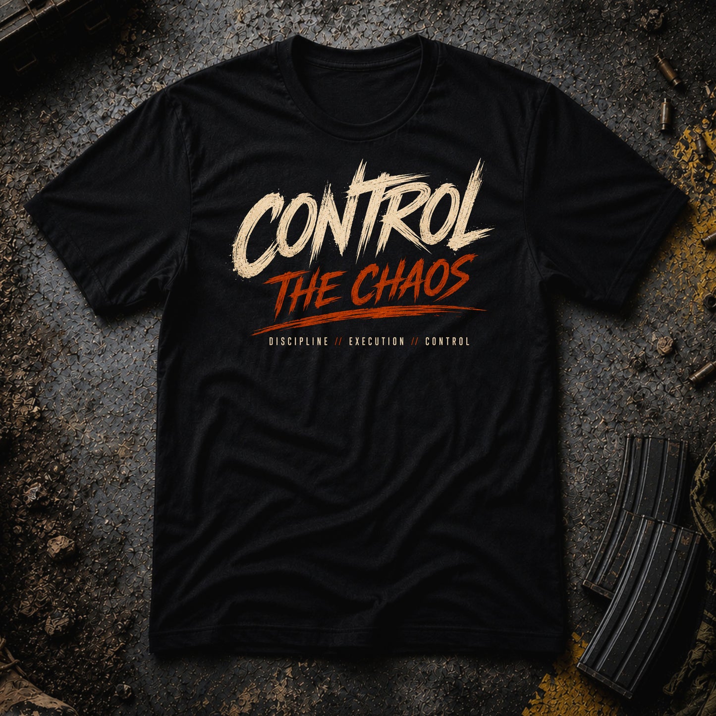 Control The Chaos // Strike Edition T‑Shirt