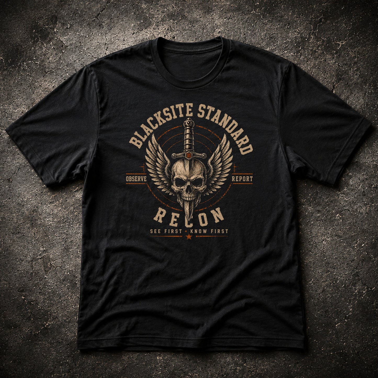 Recon Division // Observe & Report T‑Shirt