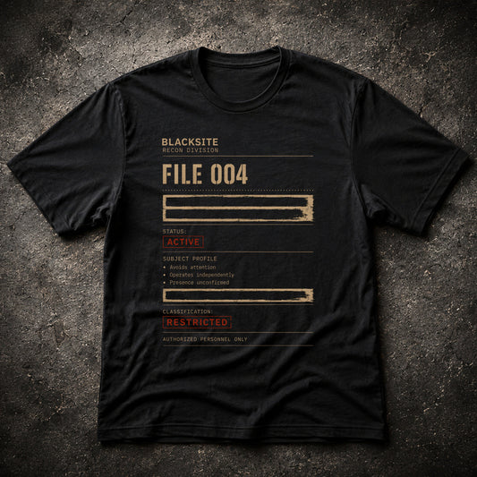 File 004 T‑Shirt