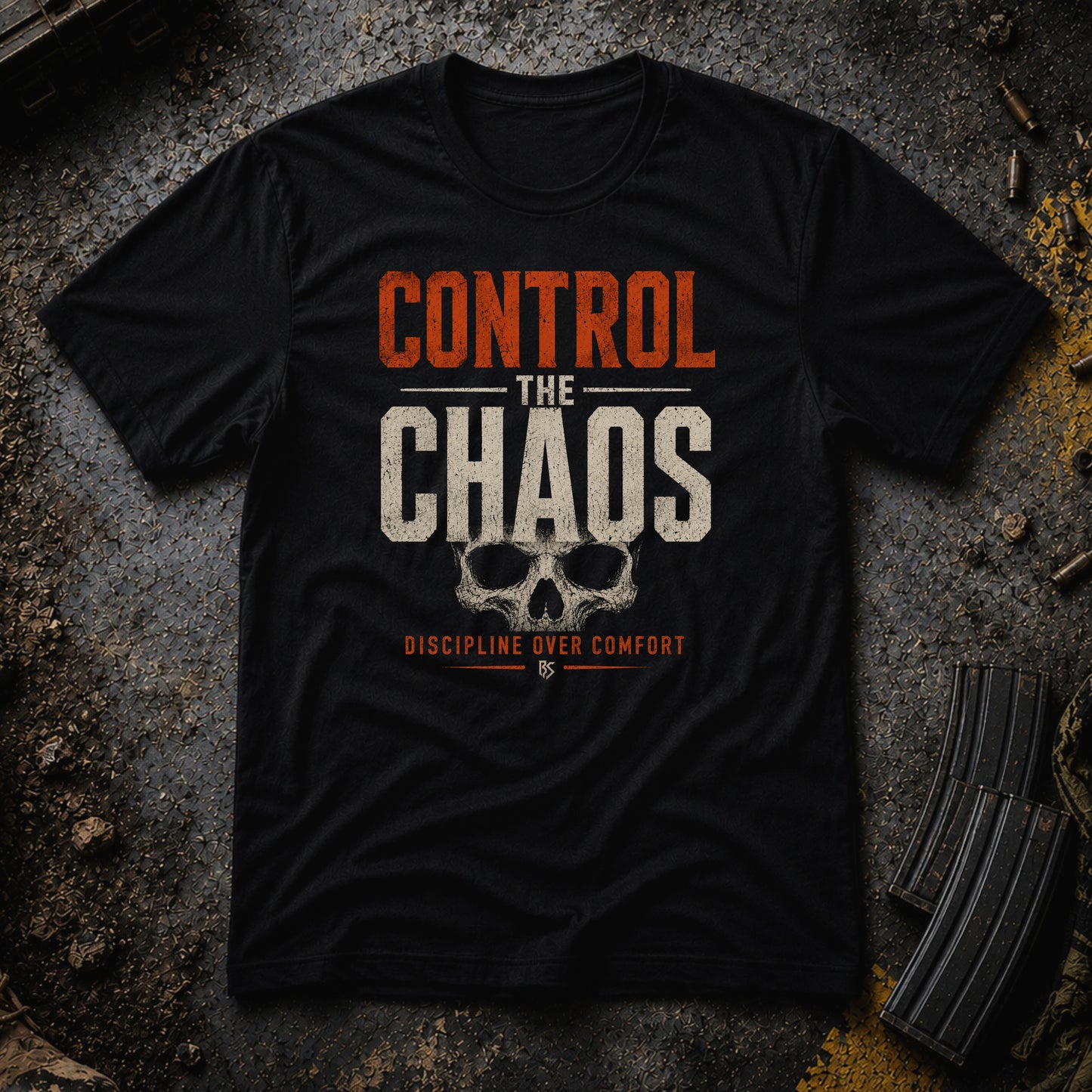 Control The Chaos // Discipline T‑Shirt