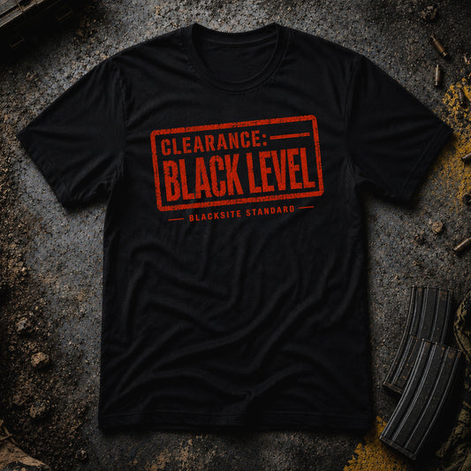 Clearance // Black Level T‑Shirt