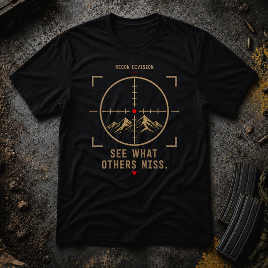 See What Others Miss T‑Shirt