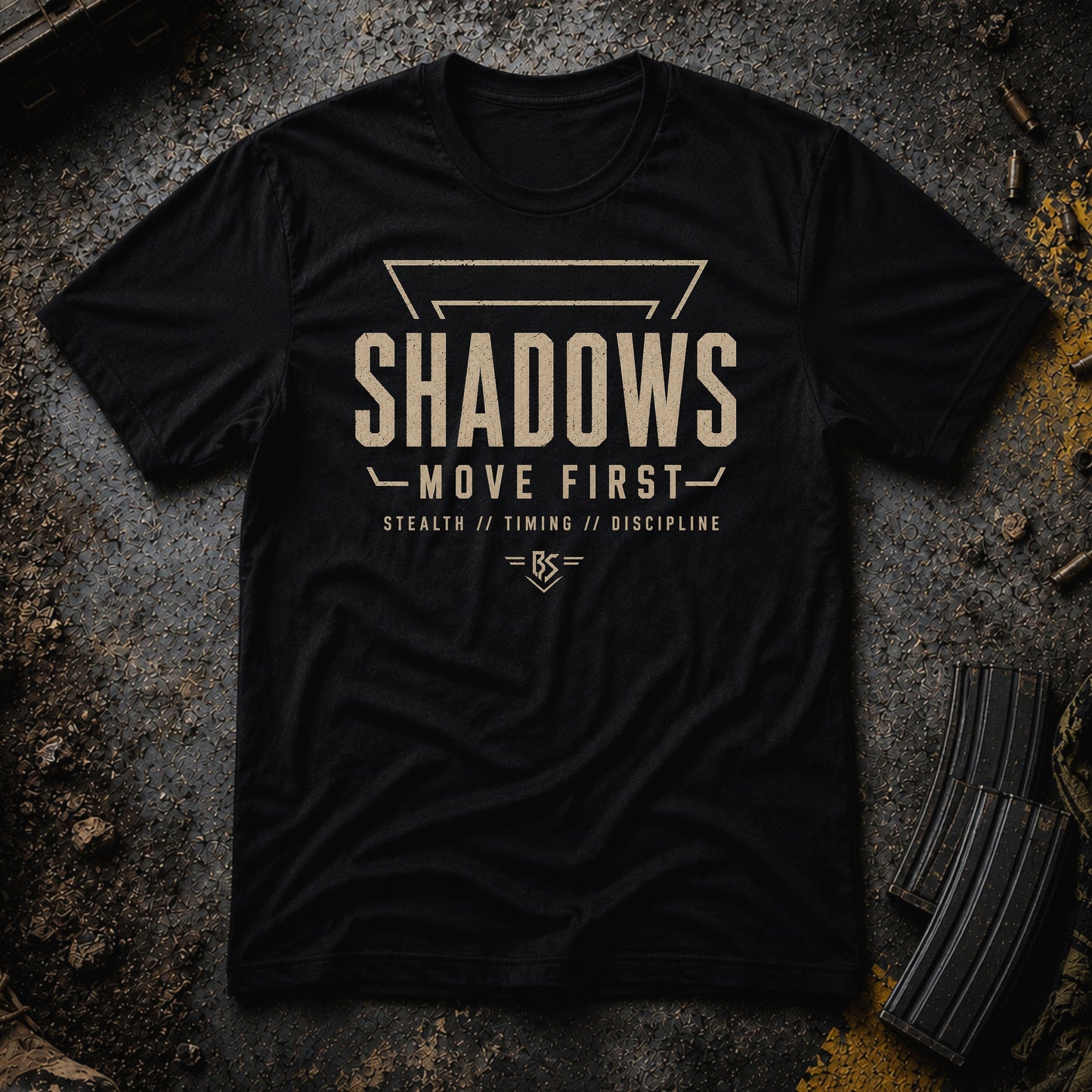 Shadows Move First // Stealth Edition T‑Shirt