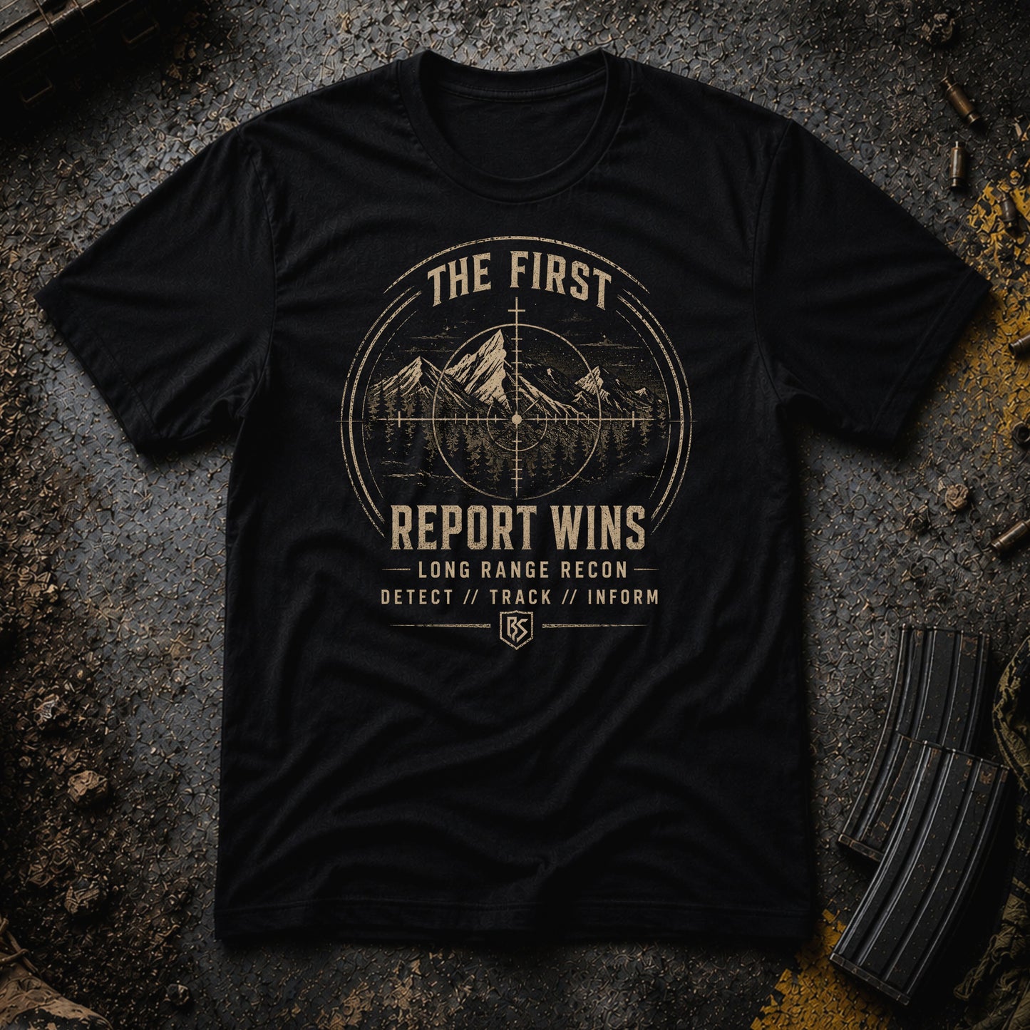 First Report Wins T‑Shirt