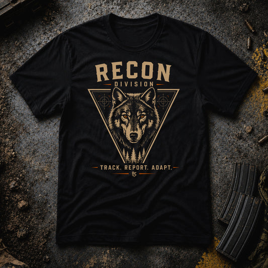 Recon Division // Wolf T‑Shirt