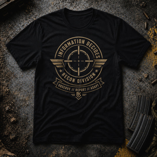 Recon Division // Information Decides T‑Shirt