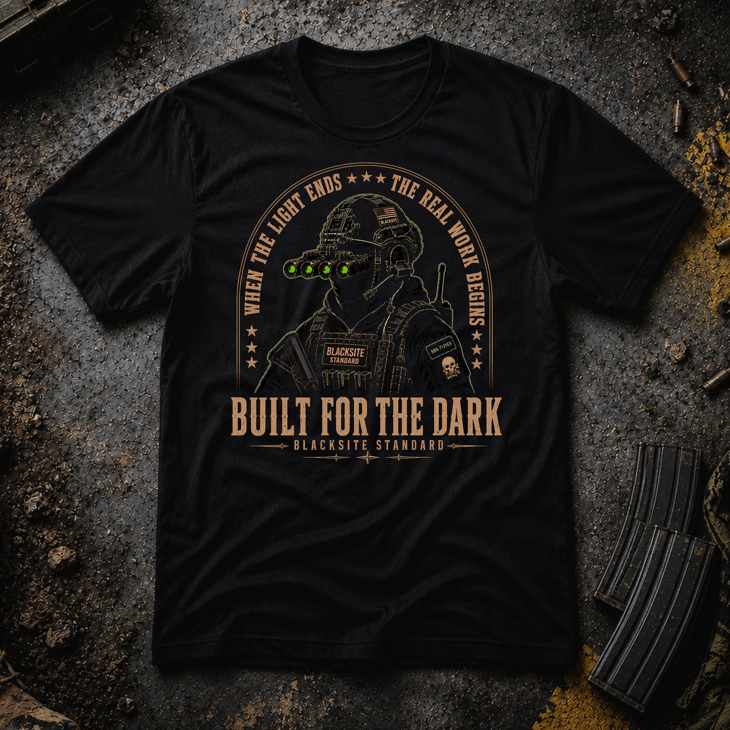 Built For The Dark T‑Shirt