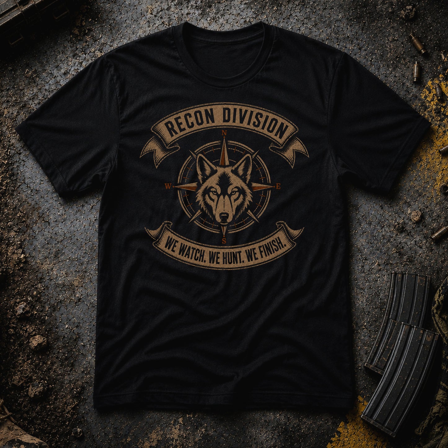Watch. Hunt. Finish. T‑Shirt