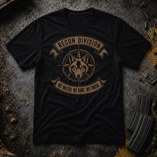 Watch. Hunt. Finish. T‑Shirt