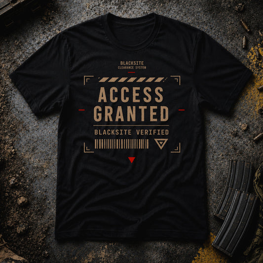 Clearance // Access Granted T‑Shirt
