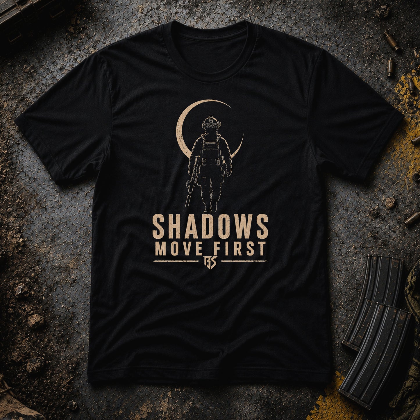Shadows Move First T‑Shirt